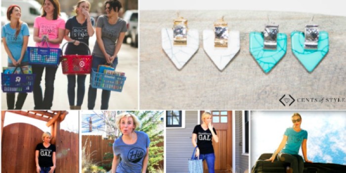 Hip2Save or Rock Star Saver Tee AND Earrings Under $17 Shipped + Wear it Wednesday Winner