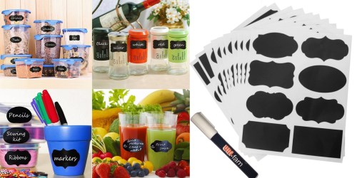 Amazon: 80 Reusable Chalkboard Labels + Marker Only $5.98 (Regularly $19.99)