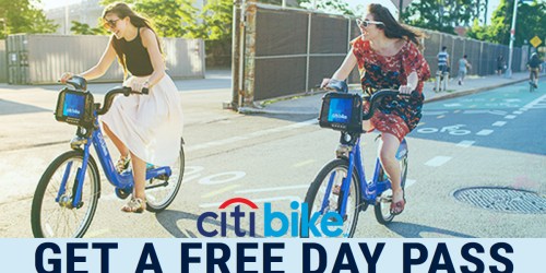 Free One Day Unlimited Bike Rides Pass for New York City (Valid from June 17th-19th)