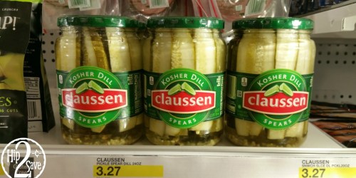 Target: Claussen Pickles Just $1.90 Each + More