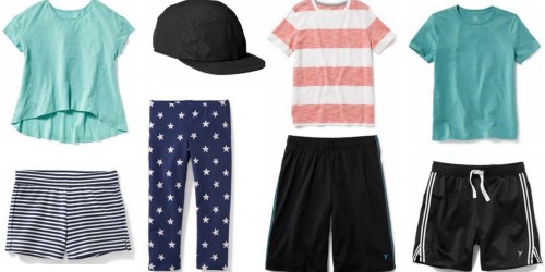 Old Navy: Kids & Baby Graphic Tees, Tanks, Polos, Shorts & Leggings Only $5 Each