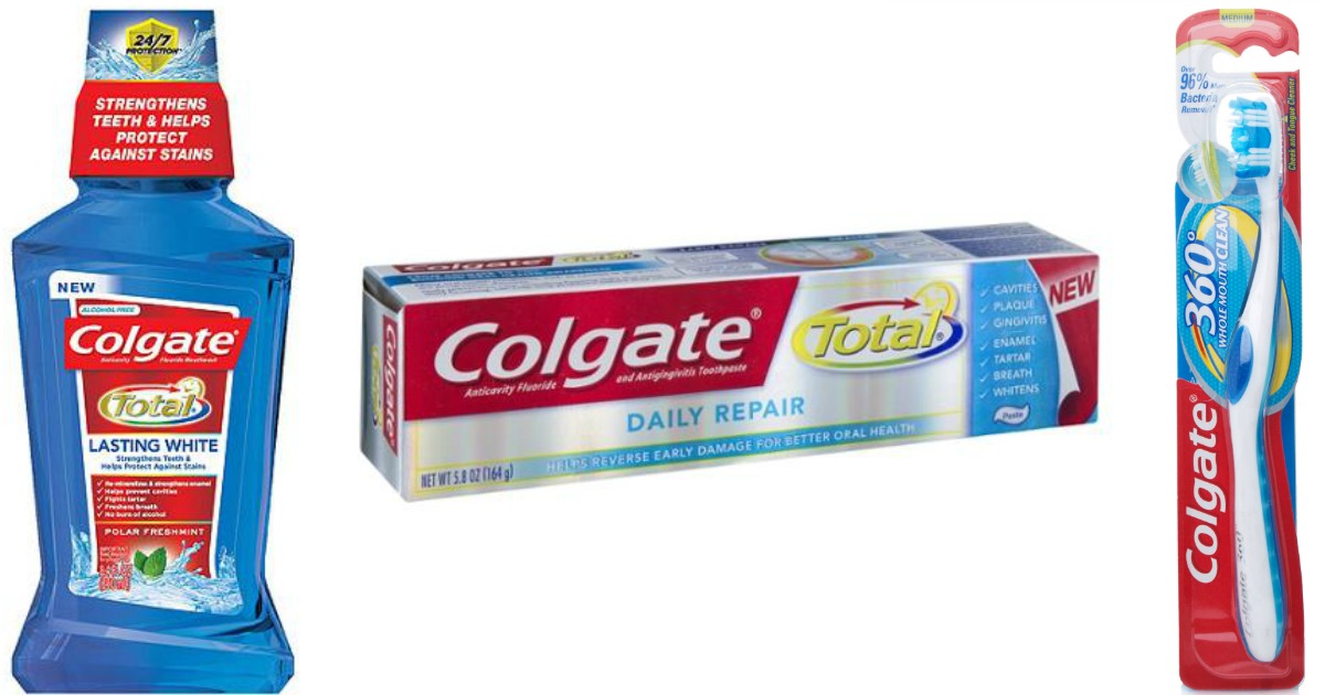 Walgreens: Colgate Mouthwash, Toothpaste & Toothbrush Only 99¢ Each