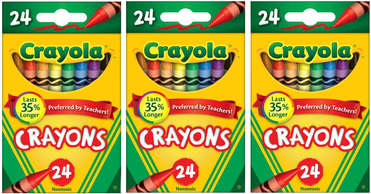 Walmart: 50¢ Crayola Classic 24-Pack Crayons