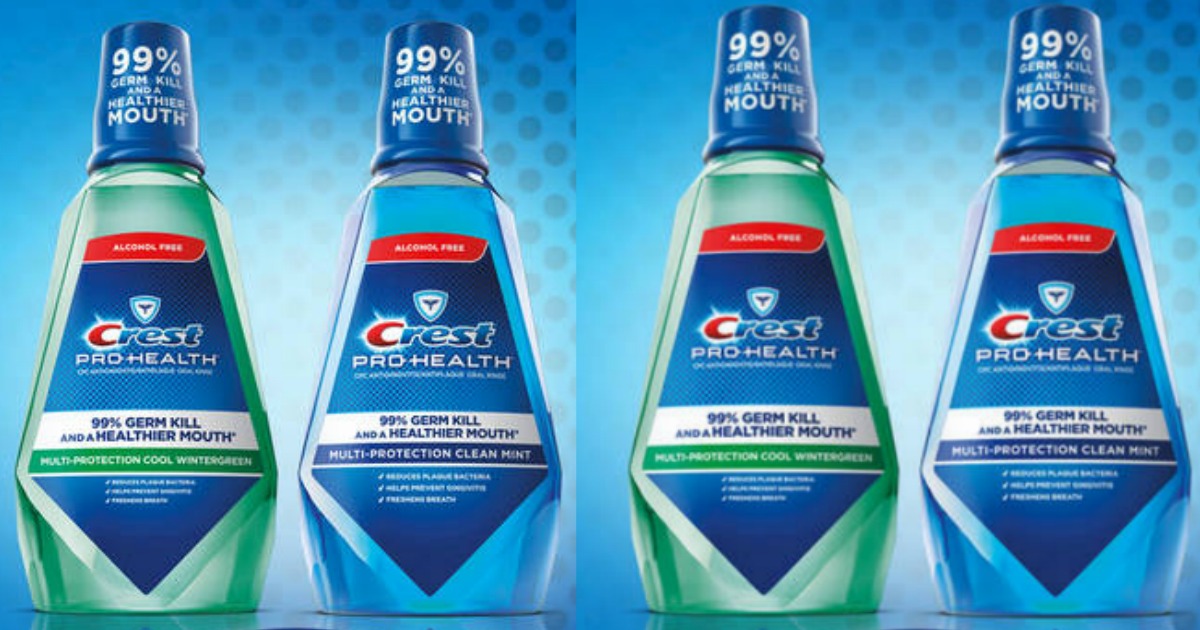 Walgreens Better Than FREE Crest ProHealth Mouthwash