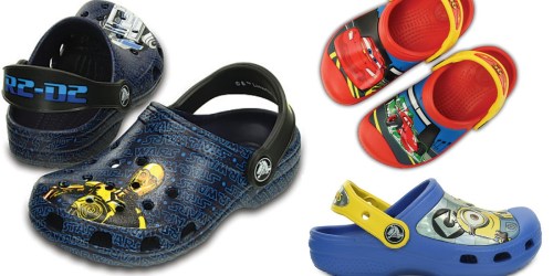 Kids’ Character Crocs Only $13.99 (Regularly $34.99)