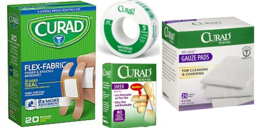 NEW $0.50/1 Any Curad Bandage, Gauze or Tape Product Coupon = Better Than FREE at Walmart & Dollar Tree