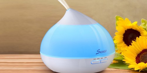 Amazon: Essential Oil Aromatherapy Diffuser/Cool Mist Humidifier Only $29.99 (Regularly $39.99)