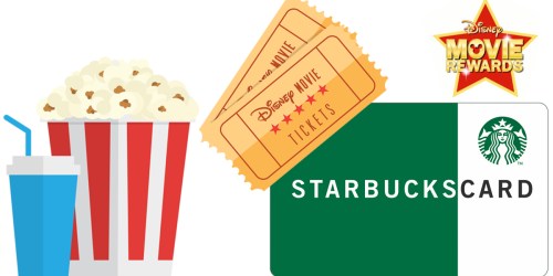 Disney Movie Rewards: $10 Starbucks eGift Card 1,250 Points + More