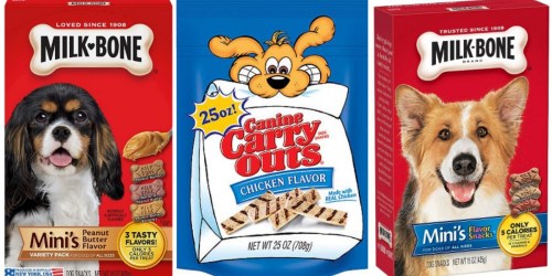 *NEW* Milk-Bone, Pup-Peroni, Canine Carry Outs & Milo’s Dog Treat Coupons