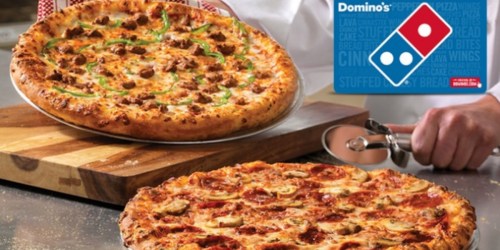Groupon: $10 Domino’s eGift Card Only $5 (New Customers Only)
