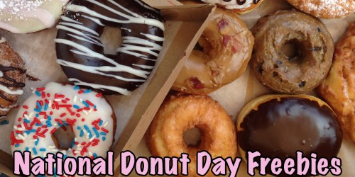 National Donut Day (June 3rd) = Free Donuts