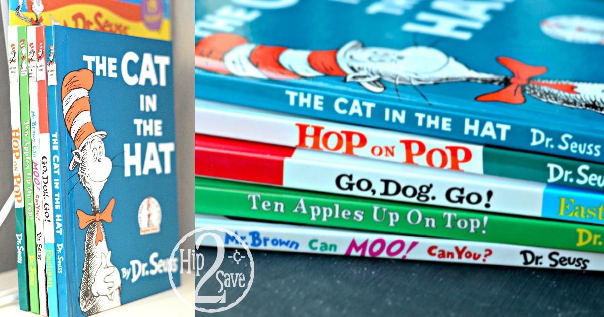 FIVE Dr. Seuss Hardcover Books AND Dr. Seuss Activity Book ONLY $5.95 ...