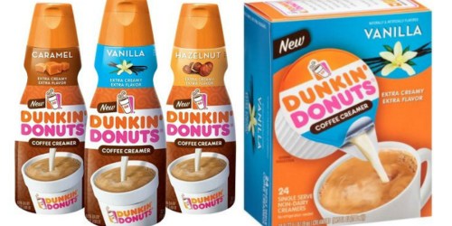New Dunkin’ Donuts Coffee Creamer Coupons