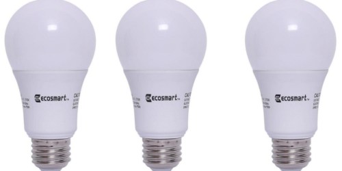 Home Depot: EcoSmart LED Light Bulbs Only $1.66 Each (Best Price)