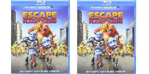 Target.com: Escape from Planet Earth 4-Disc Blu-ray Only $4.50 (Reg. $19.99)