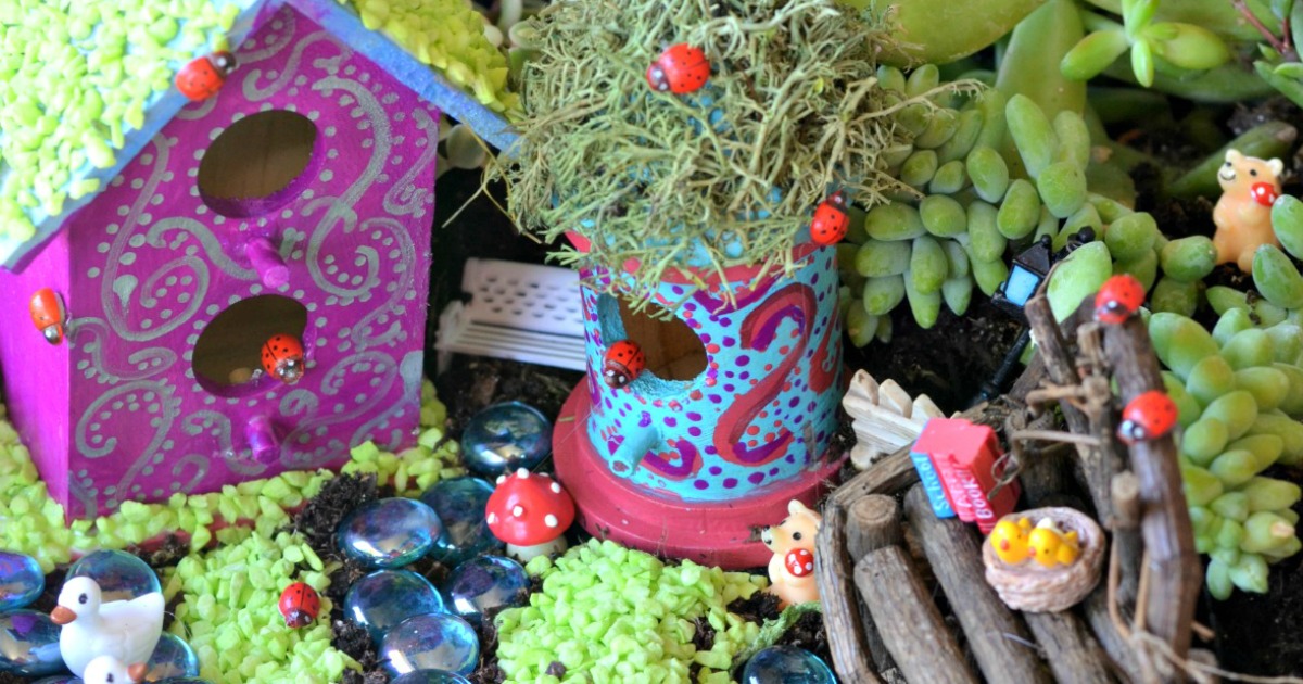 How To Create A Whimsical Fairy Garden Hip2save