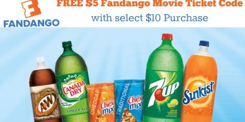 FREE $5 Fandango Movie Ticket Code With Select $10 Purchase