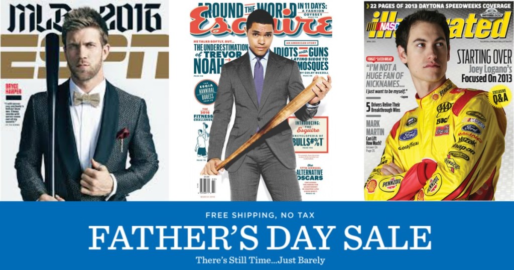 Father's Day magazine sale
