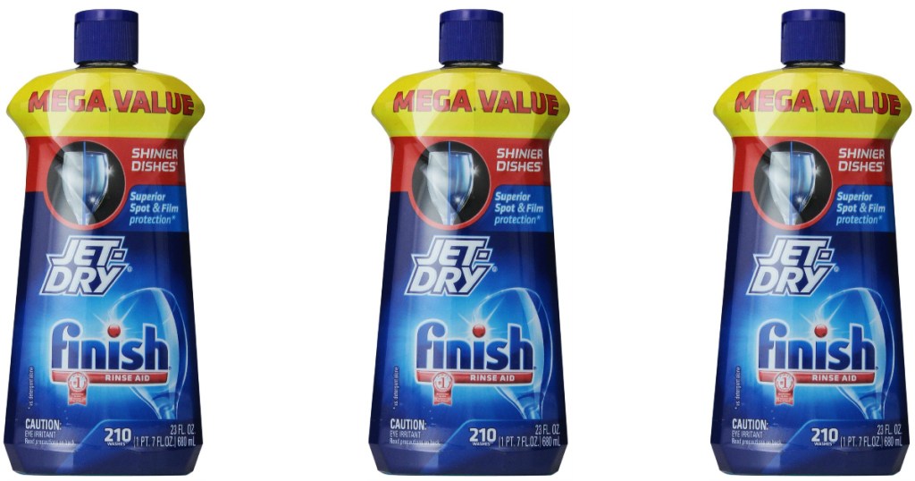 Finish Jet-Dry Rinse Aid, Dishwasher Rinse Agent and Drying Agent, 23oz