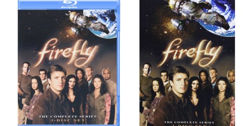Firefly: The Complete Series DVD 4-Disc Set Only $9.96 or Blu-ray 3-Disc Set Just $12.96