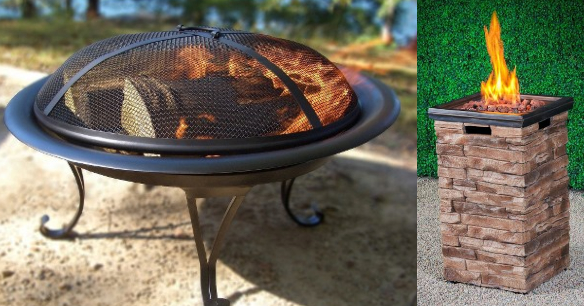 30 Off Select Firepits Today Only = 26" Round Folding