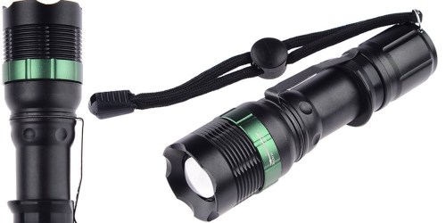 Amazon: Waterproof LED Flashlight Only $6.99 (Regularly $20.99)