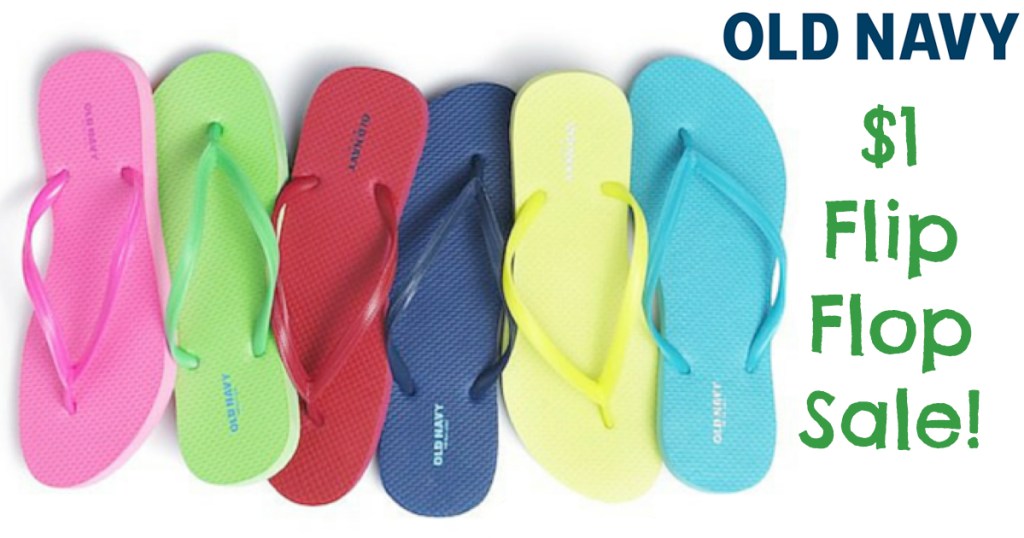 Old Navy 1 Flip Flops Sale (June 25th)