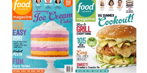 Food Network Magazine As Low As $7 Per Year