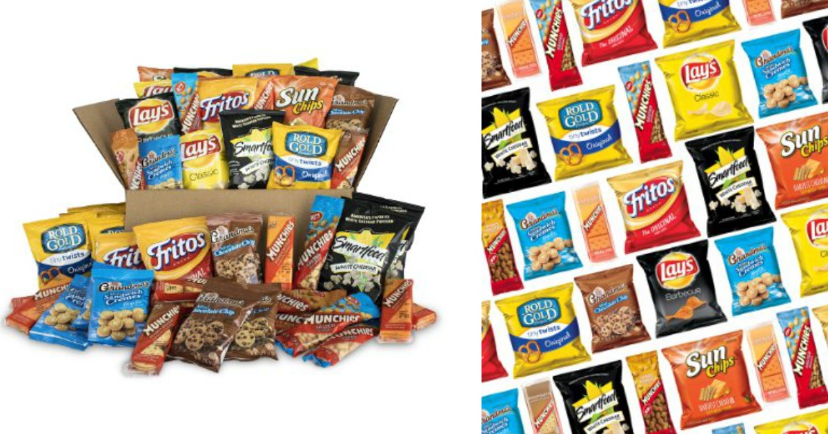 Amazon: Frito-Lay 50-Count Sweet & Salty Snack Box Now $23