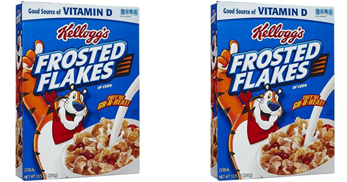 New $1/2 Kellogg's Frosted Flakes Cereal Coupon = Frosted Flakes as Low ...