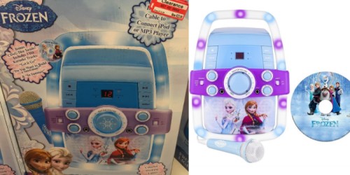 Target: Disney Frozen Flashing Light-Up Karaoke Machine Possibly Just $29.98 (Reg. $79.99)