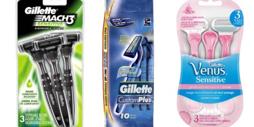 Over $27 in NEW Gillette Razor Coupons