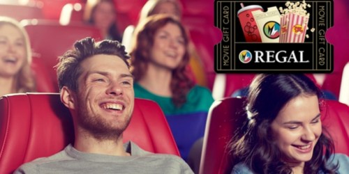 Groupon: $20 Regal Cinemas eGift Card ONLY $10 (Select Email Subscribers Only)