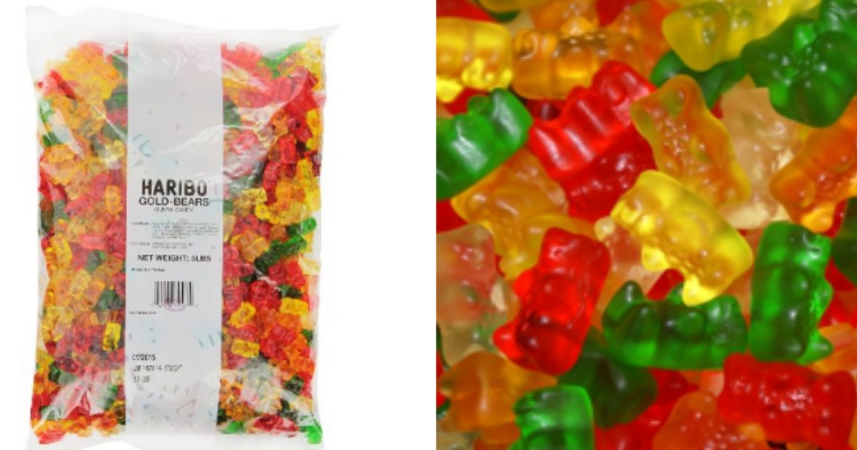 Amazon Haribo Gummi Bears 5 Pound Bag Only 10.82 Shipped