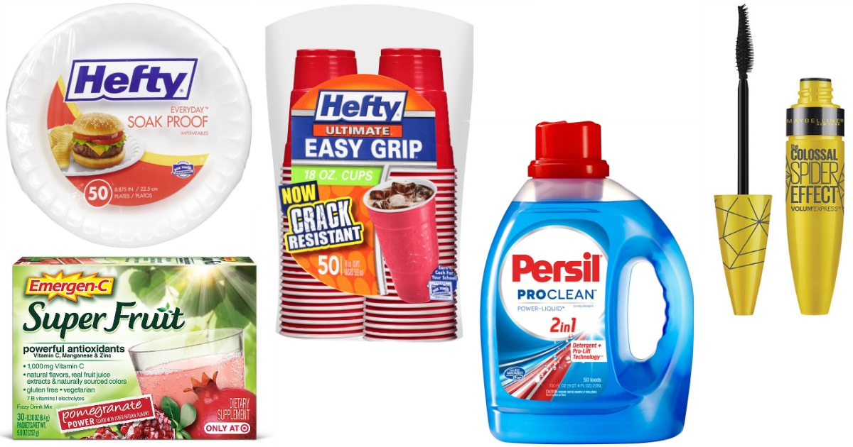Hefty, Persil, Maybelline & more