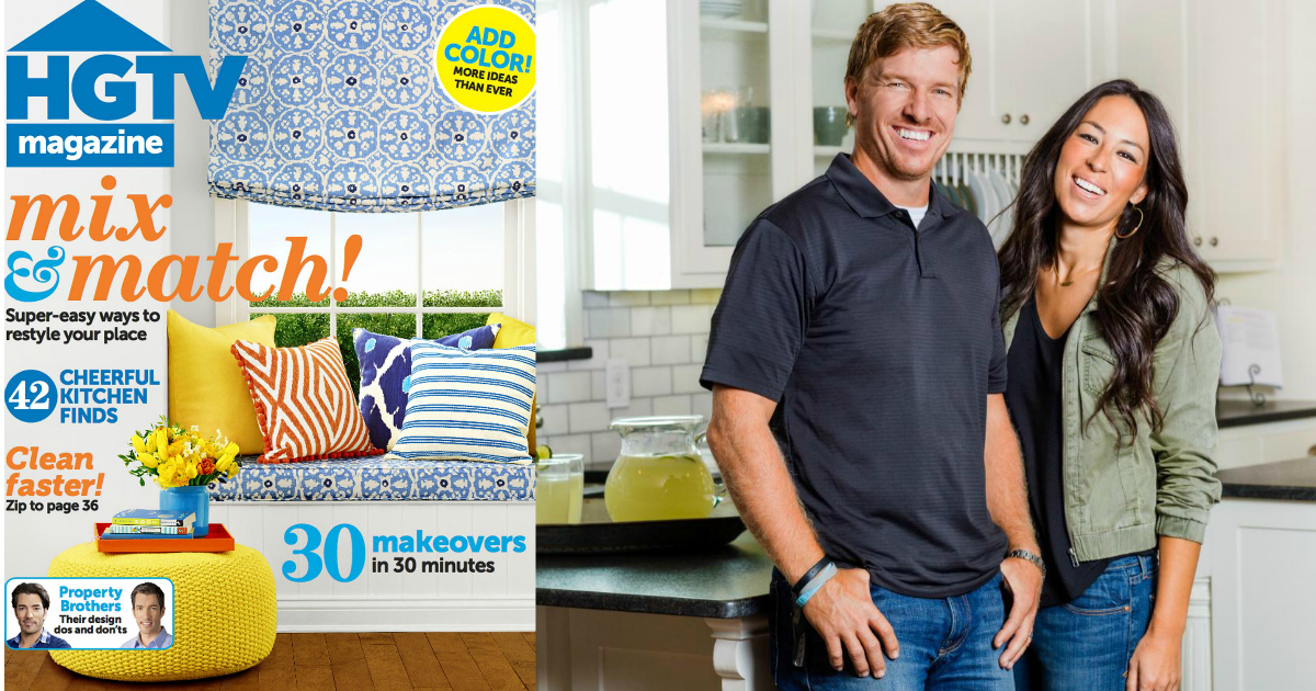 HGTV Magazine Subscription As Low As $9.99 Per Year (Just $1 Per Issue)