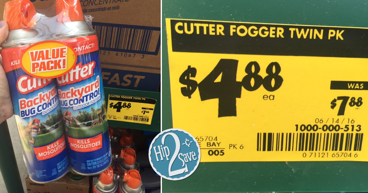 Home Depot Cutter Backyard Bug Control Outdoor Fogger Value Packs Only 4 88 Hip2save