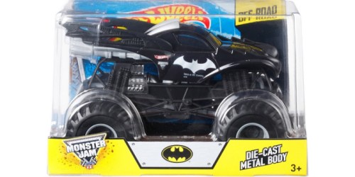 Hot Wheels Monster Jam Batman Vehicle Only $9.97 (Regularly $19.94)