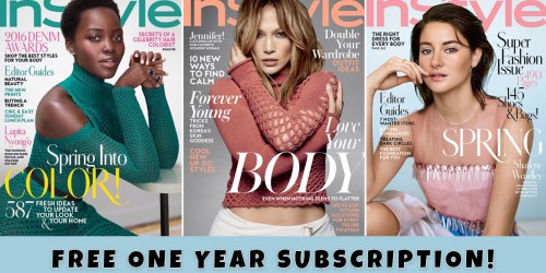 Free InStyle Magazine Subscription (Just Take Survey)