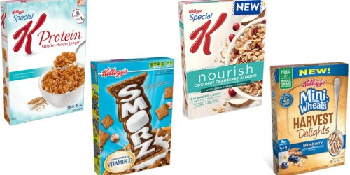 4 NEW Kellogg’s Cereal Coupons = Nice Deals On Special K Protein Cereal at CVS & Walgreens