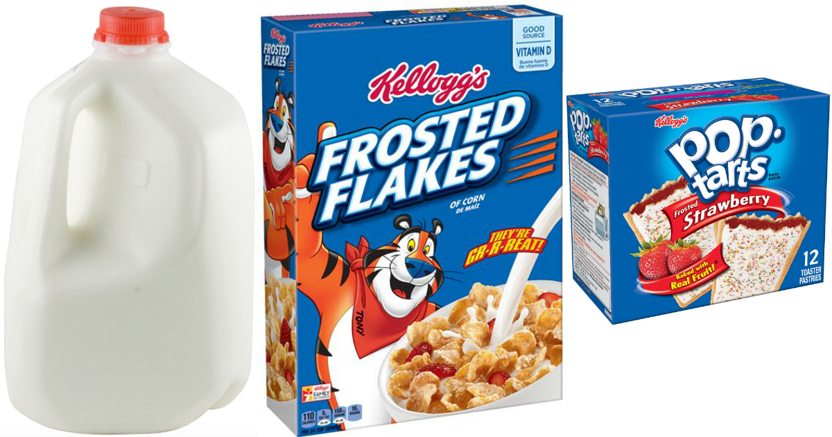 Dollar General Free Gallon of Milk When You Buy 3 Kellogg’s Cereals or