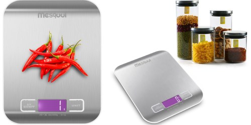 Amazon: Stainless Steel Digital Kitchen Food Scale Only $8.99 (Regularly $19.99)