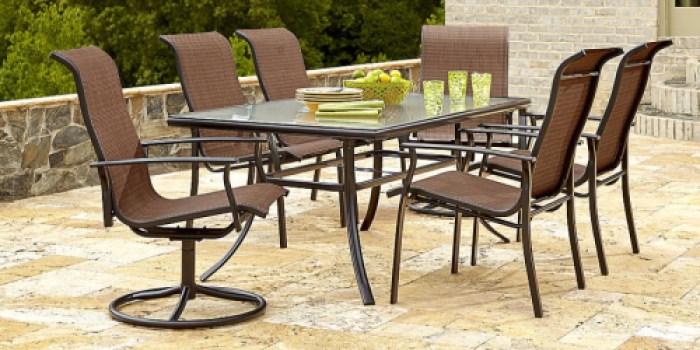 Kmart.com: 40% Off Patio Furniture = 7-Piece Dining Set ONLY $299.99 (Regularly $599.99)