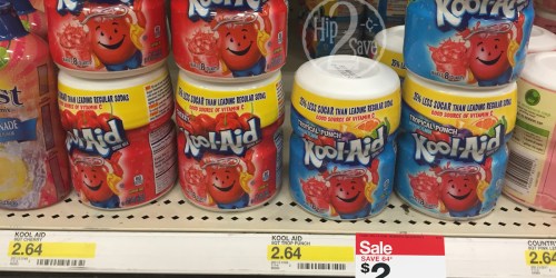 Target: Kool-Aid or Country Time Drink Mix Canisters Only $1.15 (Regularly $2.64)
