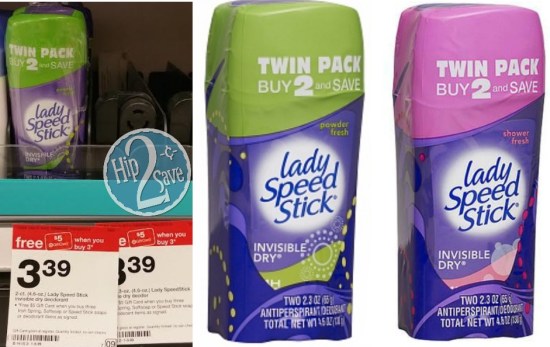 Lady Speed Stick Twin Packs