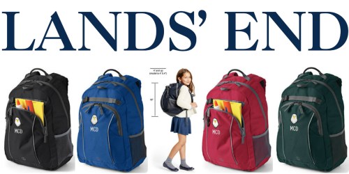 Lands’ End: 50% Off ONE Item = ClassMate Medium Backpack Only $19.50 (Reg. $39)