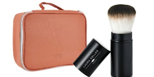 Laura Geller: FREE Kabuki Brush AND Train Case + Free Shipping With $50 Purchase