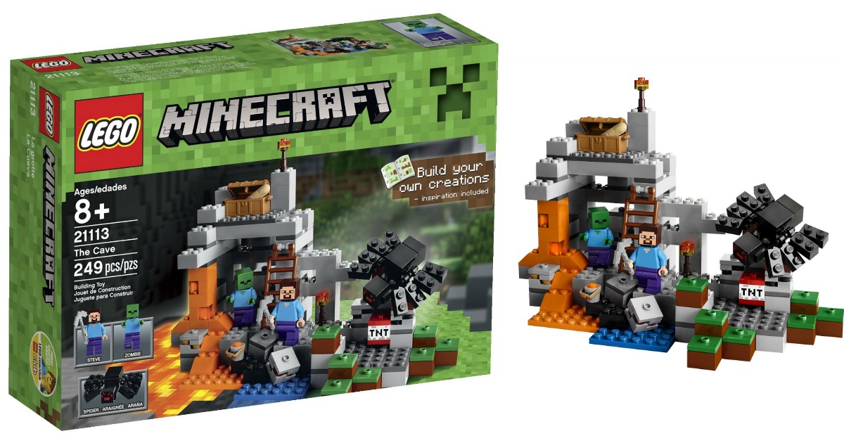 LEGO Minecraft The Cave Set Only $13.99 (Best Price)