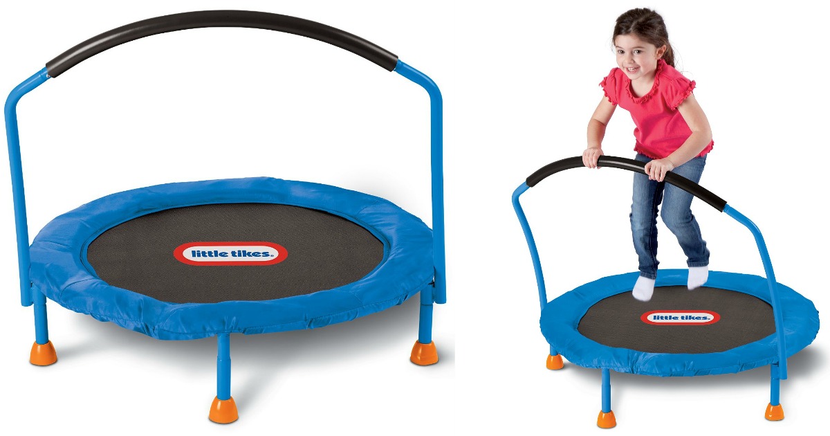 little tikes trampoline with handle