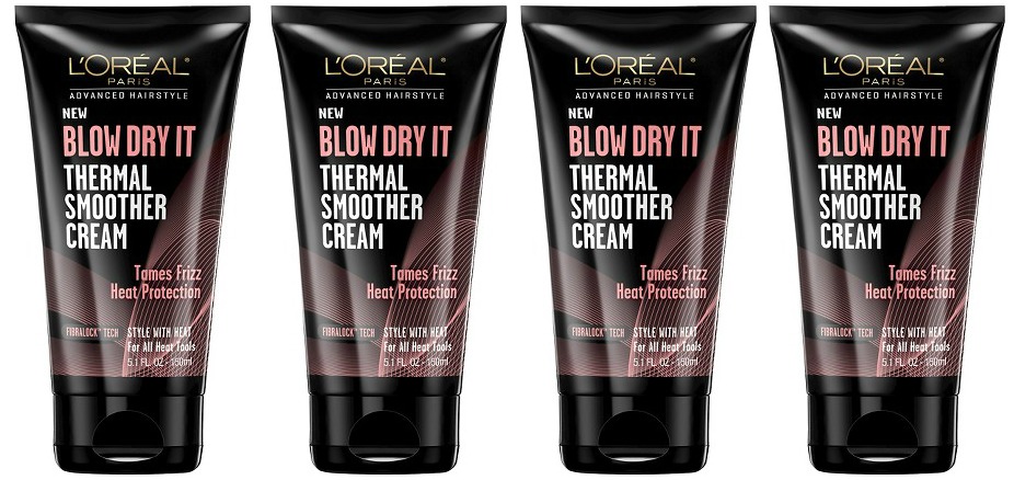 L'Oreal Advanced Blow Dry It Thermal Smoother Cream